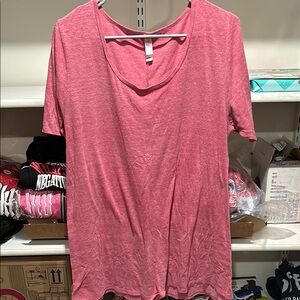 LuLaRoe Pink Short Sleeve Tee